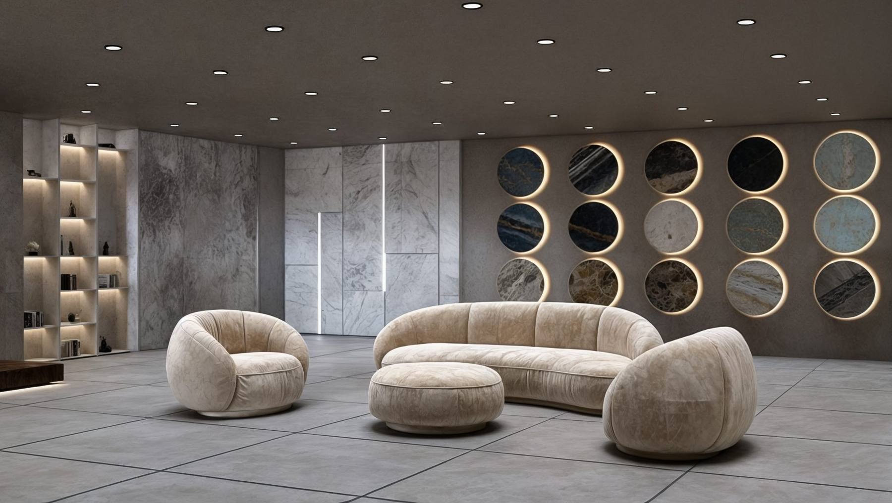 Showroom Stone — render 4